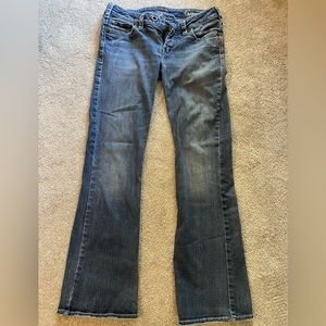 Vintage Silver Bootcut Jeans